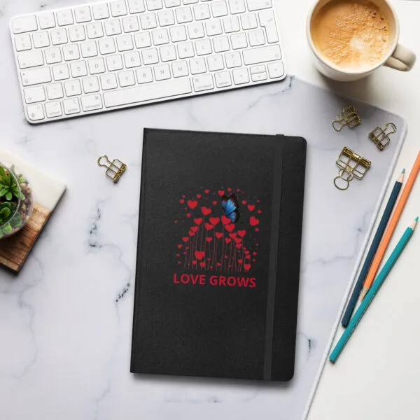 Love Grows Hardcover Notebook - Image 3