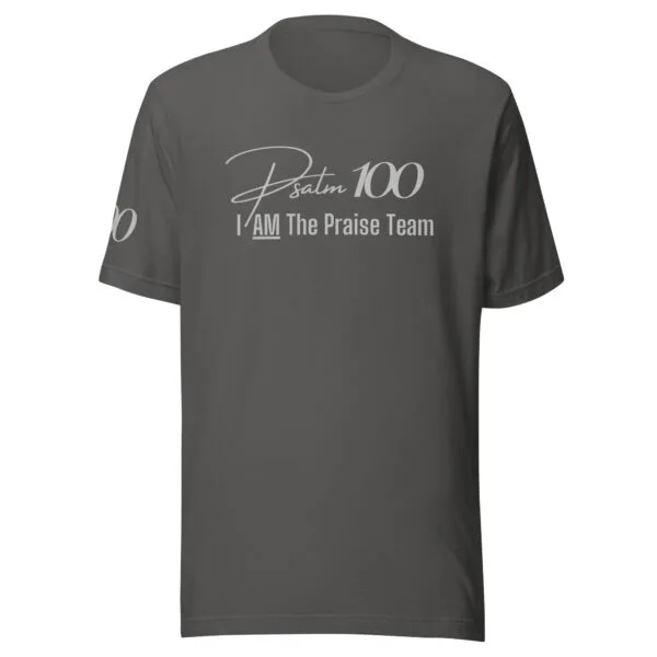 Psalm 100 Silver T-Shirt - Image 22