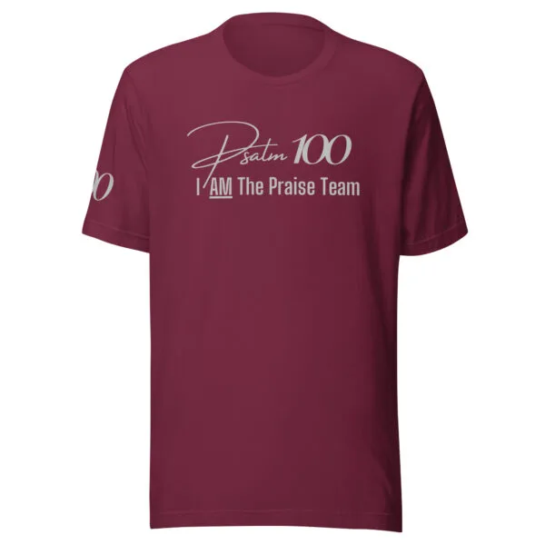 Psalm 100 Silver T-Shirt - Image 13