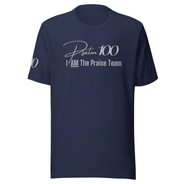 Psalm 100 Silver T-Shirt - Image 10