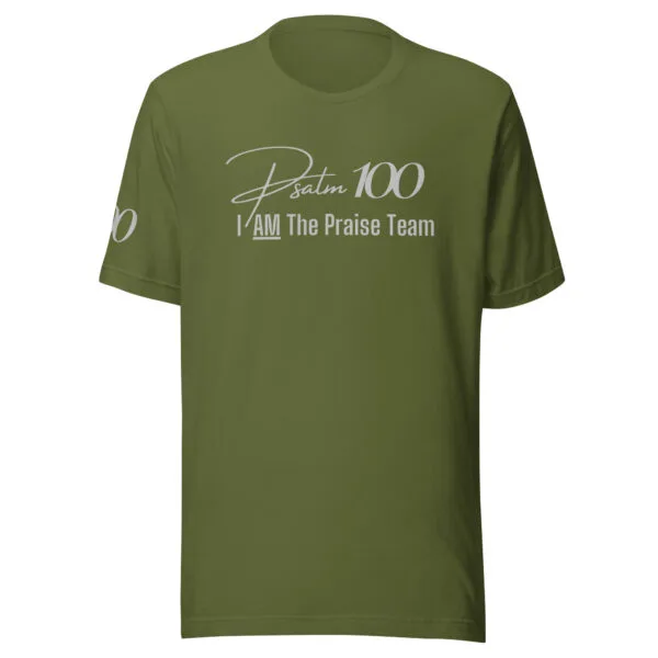 Psalm 100 Silver T-Shirt - Image 28
