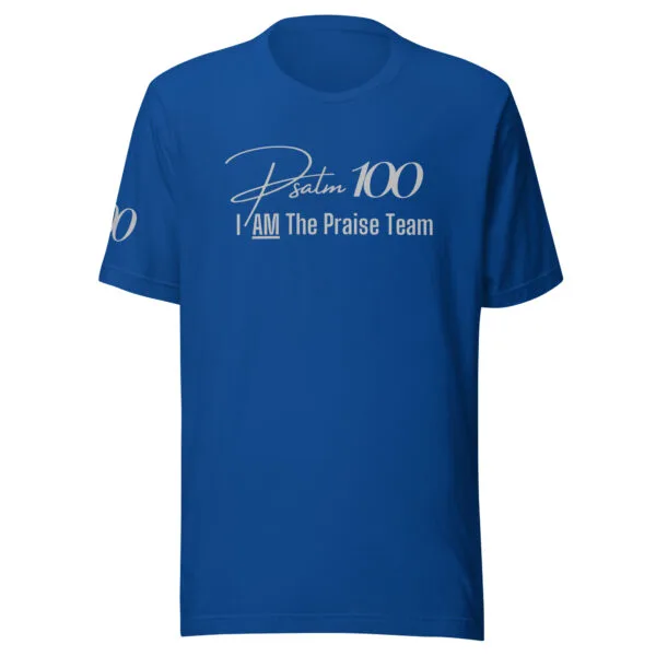 Psalm 100 Silver T-Shirt - Image 19